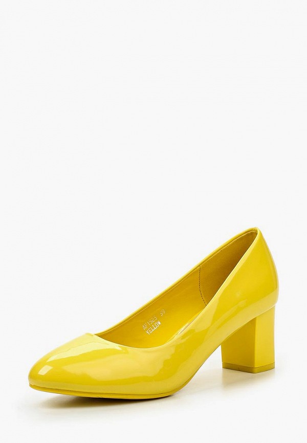 Женские желтые туфли