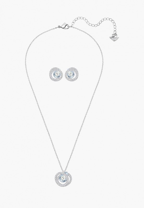 Комплект Swarovski® GENERATION, цвет: серебряный, SW016DWCXNQ1 — купить в  интернет-магазине Lamoda