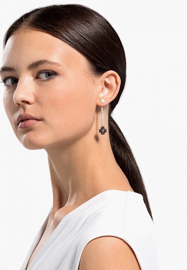 Серьги Swarovski® Latisha, цвет: белый, SW016DWHRSE1 — купить винтернет-магазине Lamoda