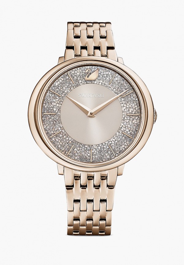 Часы Swarovski® Crystalline Chic, цвет: золотой, SW016DWKPQI7 — купить в интернет-магазине Lamoda