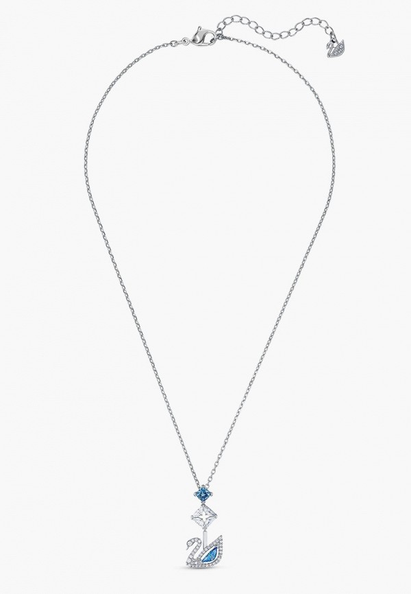 Swarovski® Колье - Dazzling Swan, покрытие родий - фото 3