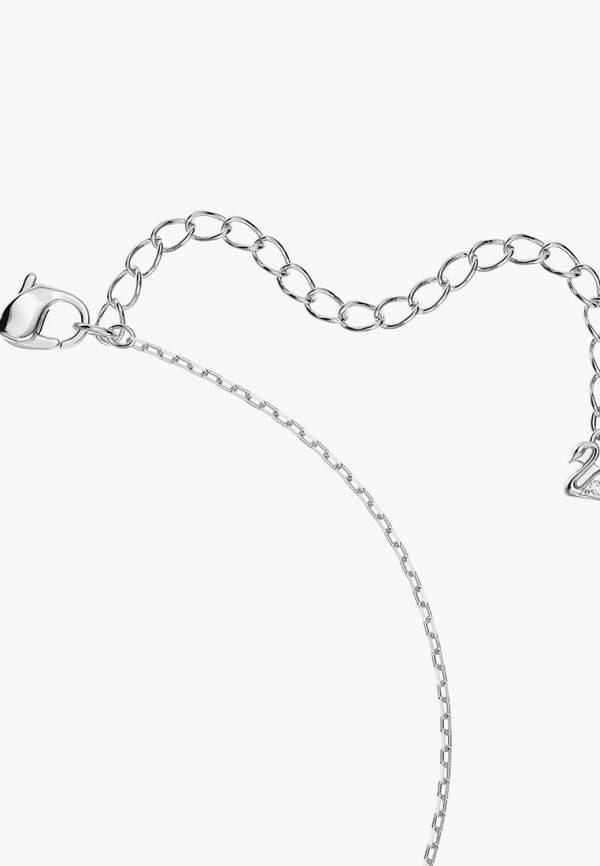 Swarovski® Колье - Dazzling Swan, покрытие родий - фото 4