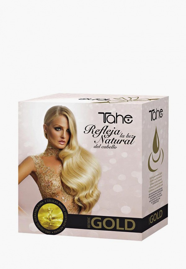 Tahe Miami Набор для ухода за волосами - Шампунь с кератином 300 мл, GOLD Маска 300 мл, GOLD Масло 30 мл - фото 1