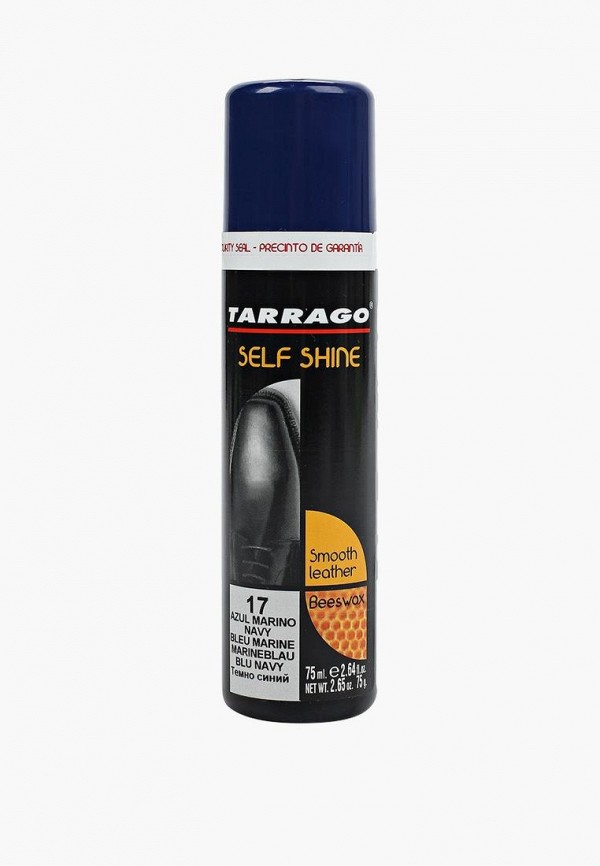 Tarrago Крем для обуви - для блеска Self Shine, темно-синий, 75 мл - фото 1