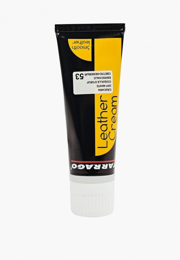 Tarrago Крем для обуви - в тюбике Leather Cream, белый, 75 мл - фото 1
