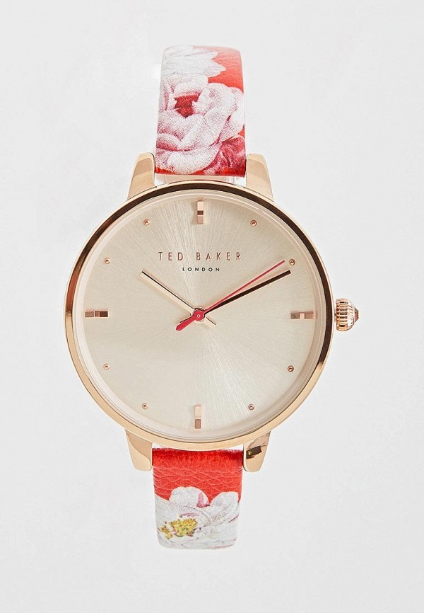 Часы Ted Baker London, цвет: красный, TE019DWEFST4 — купить в  интернет-магазине Lamoda