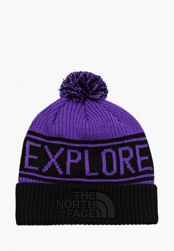 North Face RETRO TNF POM BEANIE 