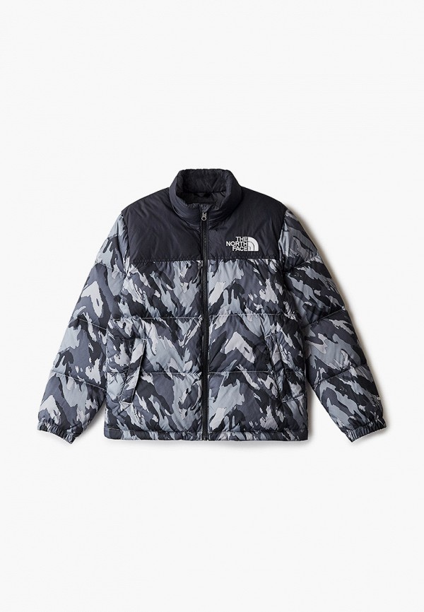 North face grey camo jacket deals