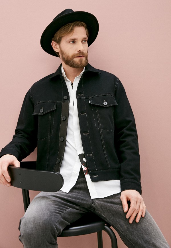 The Kooples Куртка джинсовая - BLACK - фото 2