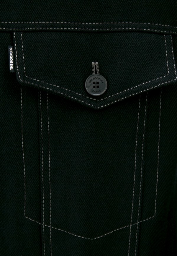 The Kooples Куртка джинсовая - BLACK - фото 6