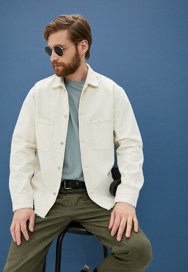 The Kooples Куртка джинсовая - OFF WHITE - фото 2