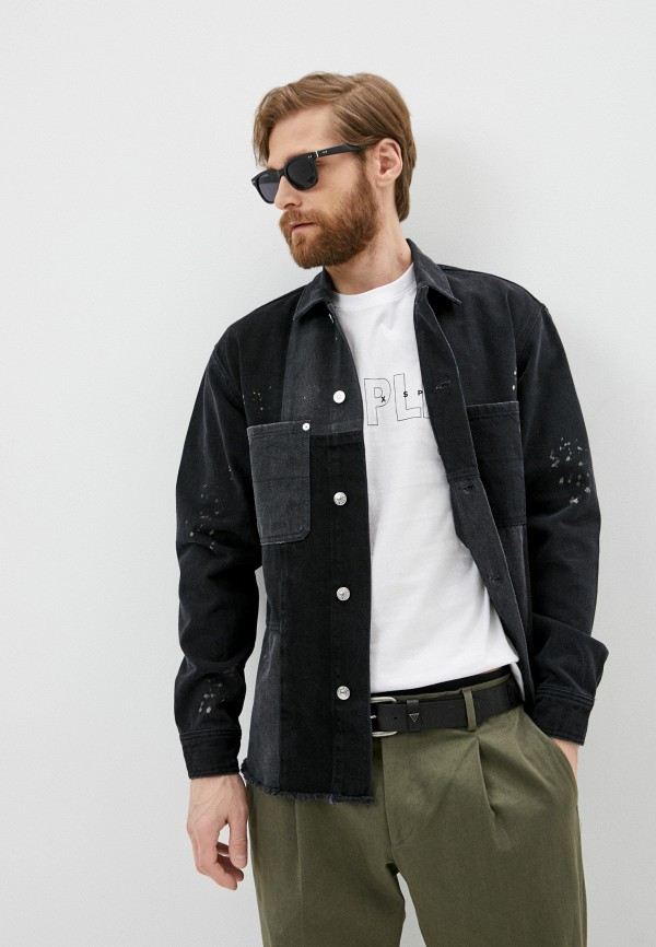 The Kooples Куртка джинсовая - BLACK GREY - фото 1