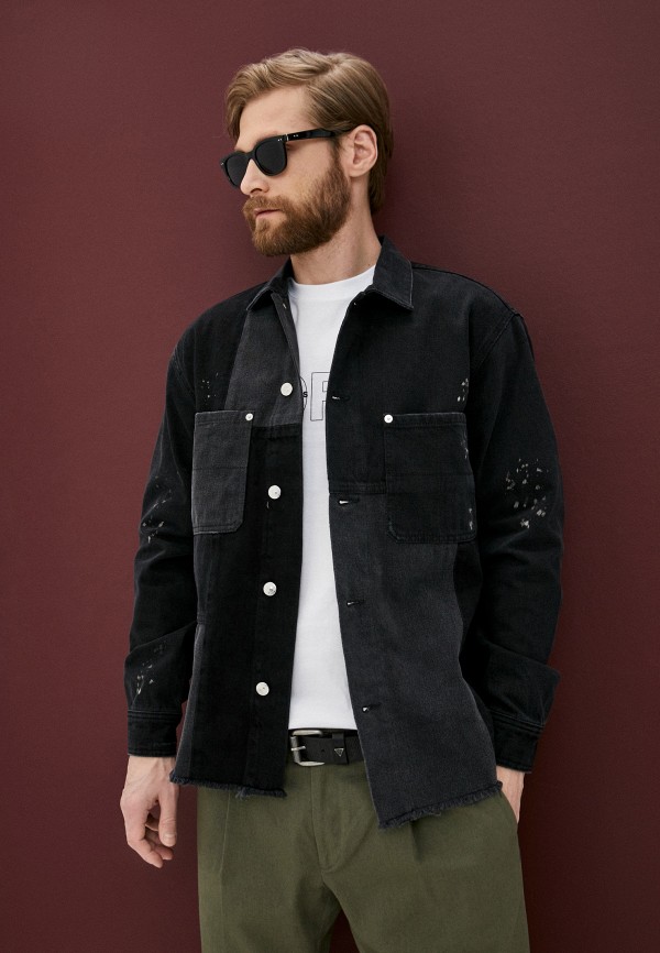 The Kooples Куртка джинсовая - BLACK GREY - фото 2