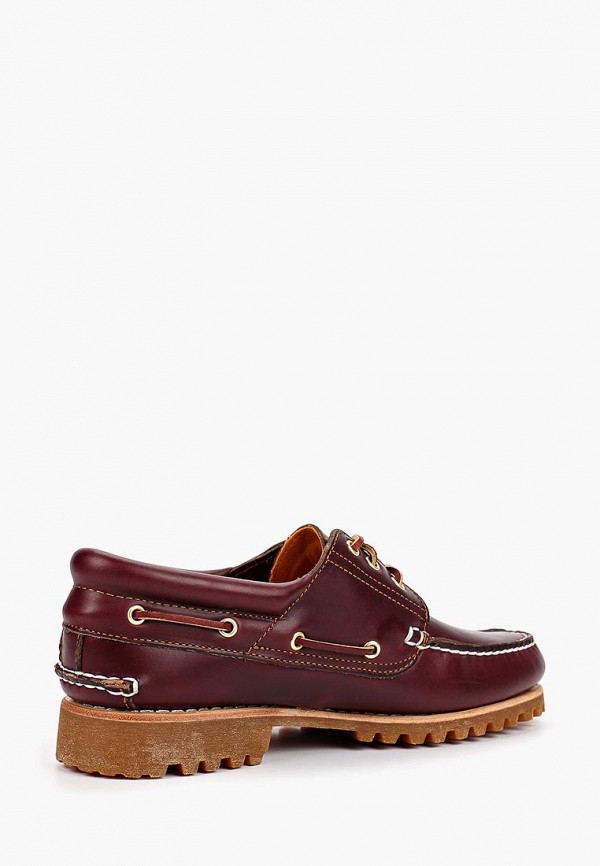 timberland 3 eye lug burgundy