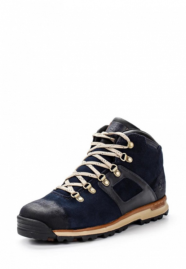 Timberland gt scramble mid shop leather navy