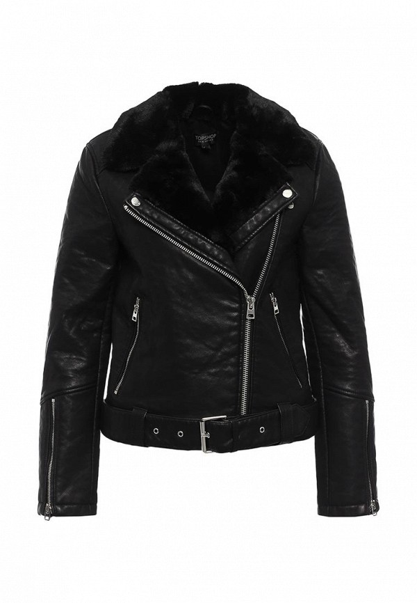 Topshop Куртка кожаная - фото 1