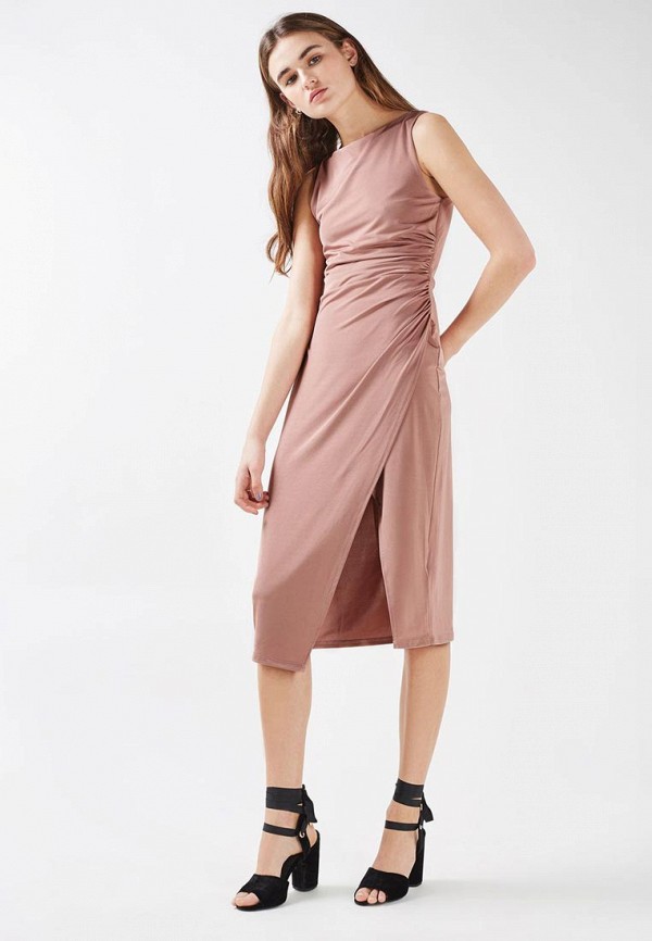 Платье Topshop, цвет: розовый, TO029EWSCP42 — купить в интернет ...