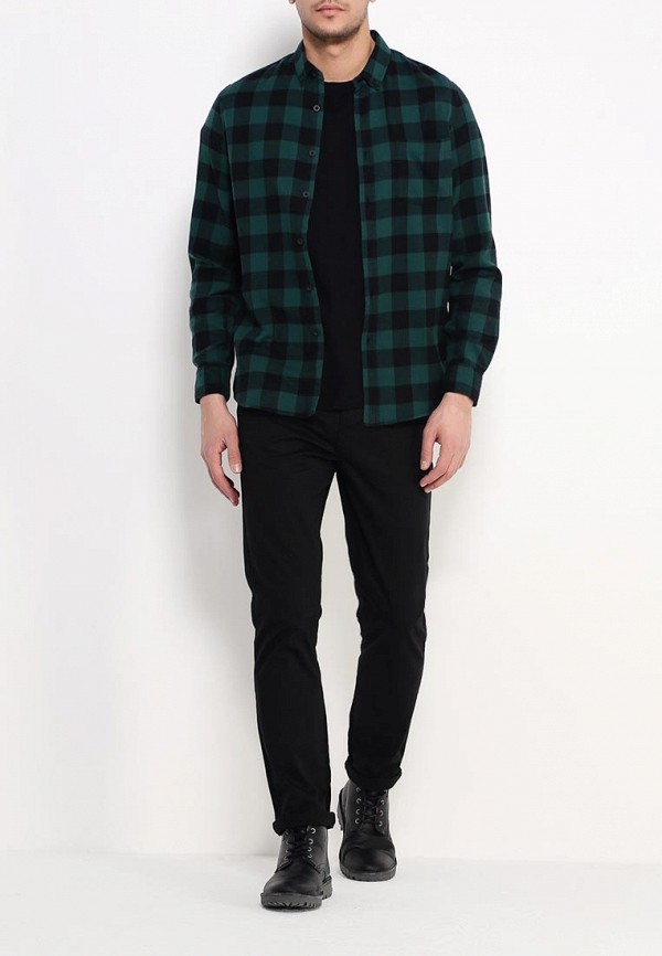 Рубашка Topman, цвет: зеленый, TO030EMHTW97 — купить в интернет ...