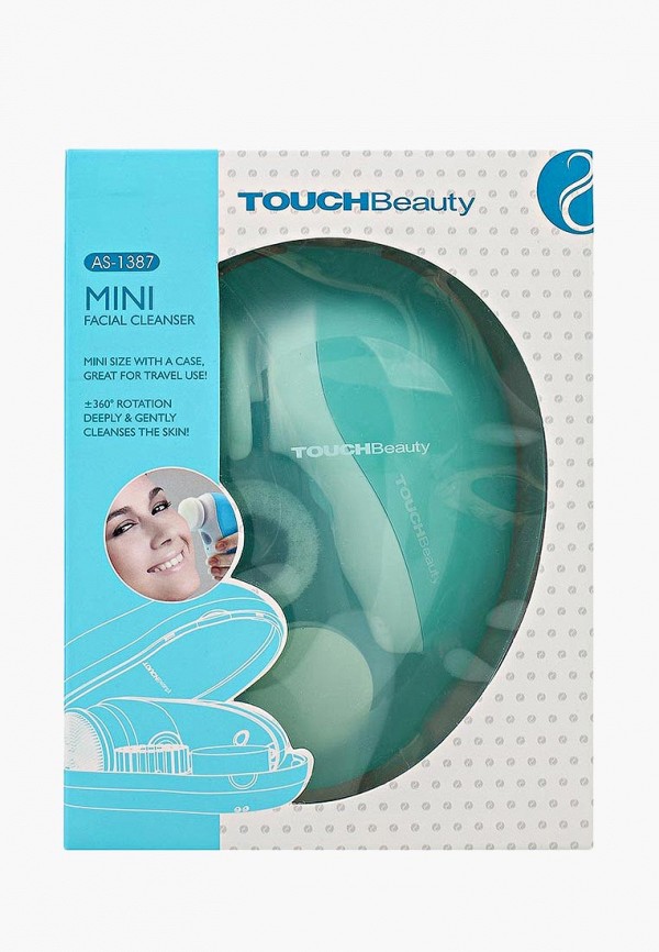 TouchBeauty Прибор для ухода за лицом - с 3 насадками, для умывания, чистки и массажа - фото 2