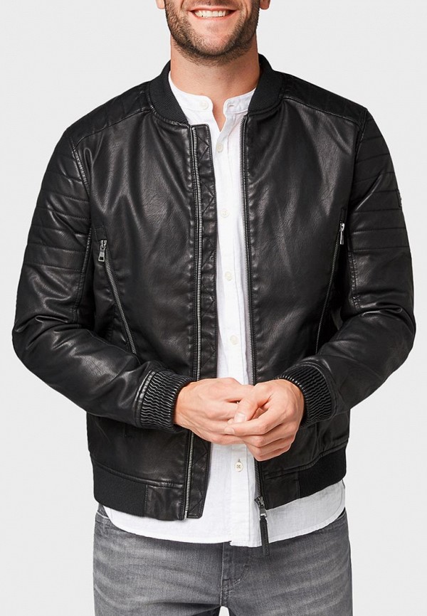 Tom Tailor Куртка кожаная - фото 1