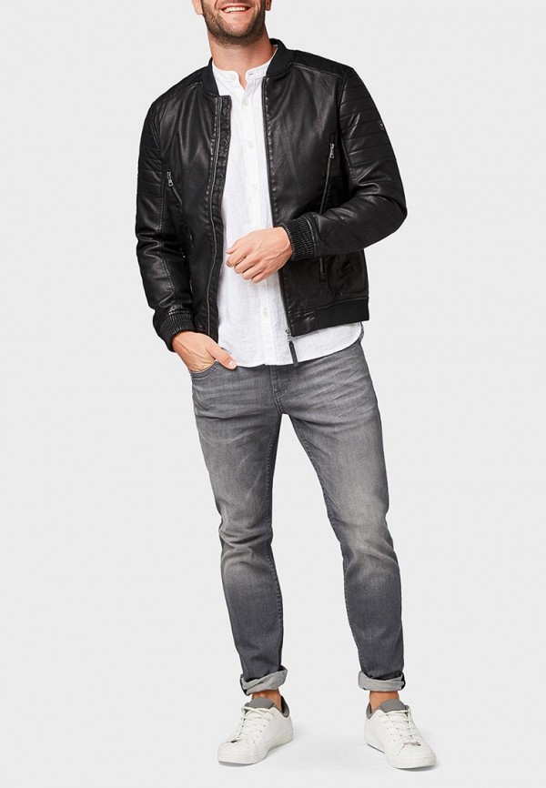 Tom Tailor Куртка кожаная - фото 2