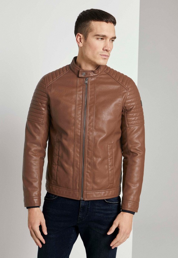 Tom Tailor Куртка кожаная - фото 1