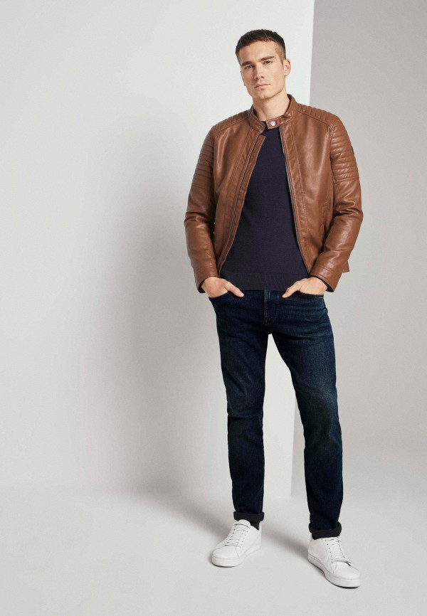 Tom Tailor Куртка кожаная - фото 2