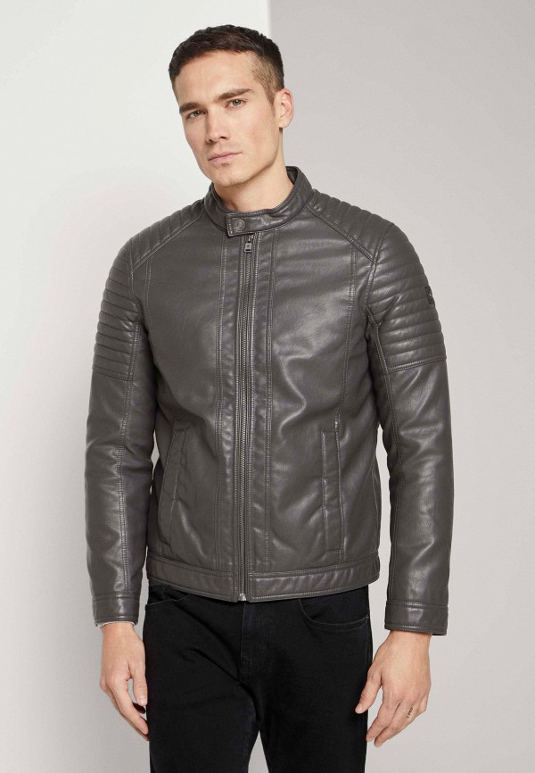 Tom Tailor Куртка кожаная - фото 1