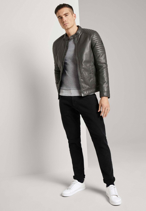 Tom Tailor Куртка кожаная - фото 2