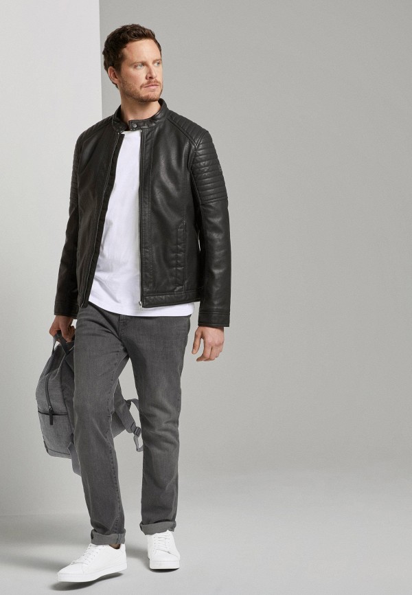 Tom Tailor Куртка кожаная - фото 2