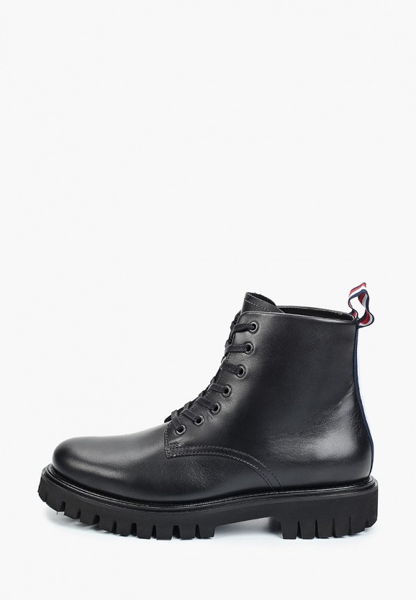 Ботинки Tommy Hilfiger, цвет: черный, TO263AMFVVC6 — купить в  интернет-магазине Lamoda