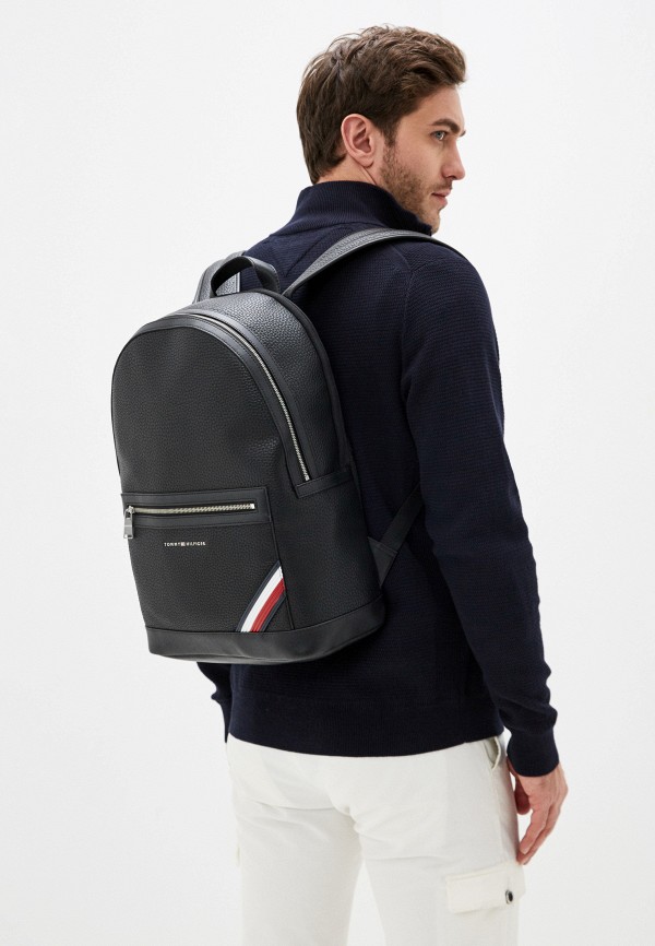 Рюкзак Tommy Hilfiger, цвет: черный, TO263BMHJNH5 — купить в  интернет-магазине Lamoda