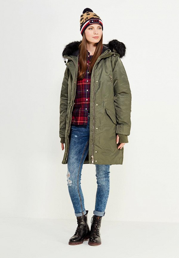 Tommy hilfiger gigi hadid down padded parka coat deals