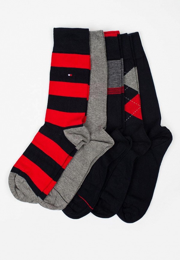 Носки Tommy Hilfiger, цвет: красный, TO263FMAU333 — купить в  интернет-магазине Lamoda