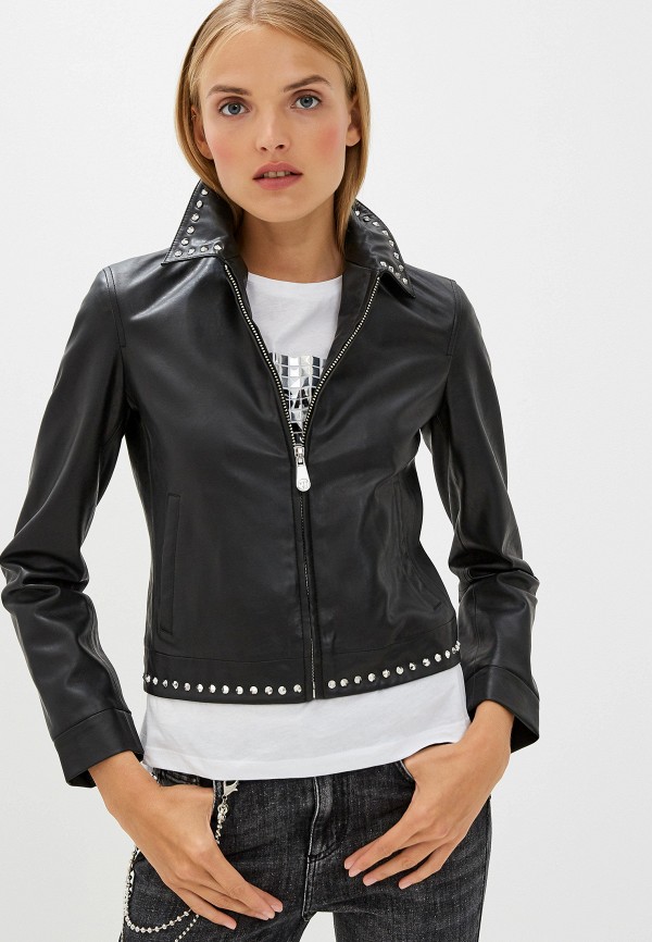 Trussardi Куртка кожаная - фото 1