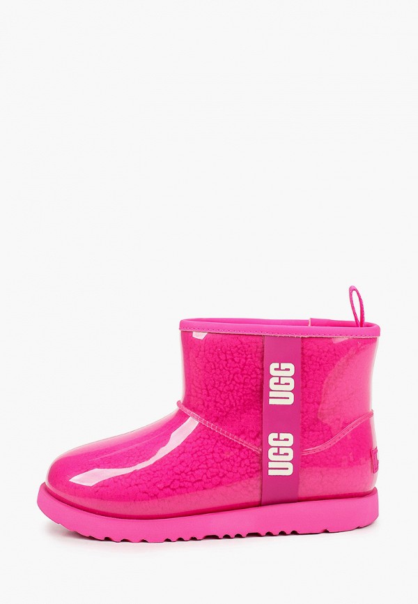 classic clear mini uggs pink