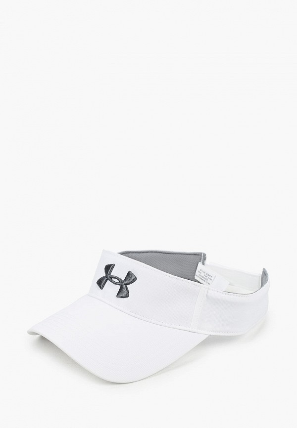 Козырек Under Armour Men's Core Golf Visor, цвет белый, UN001CMHZGV9