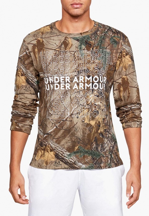 Лонгслив Under Armour BE SEEN L/S GraphicAOP Drop2, цвет: мультиколор ...