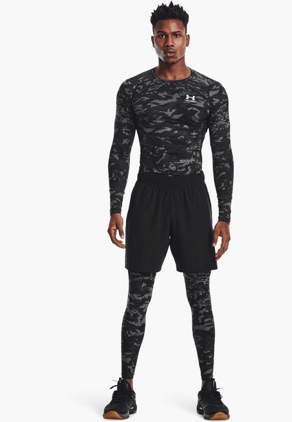 Under Armour Лонгслив компрессионный - UA HG Armour Camo Comp  LS - фото 2
