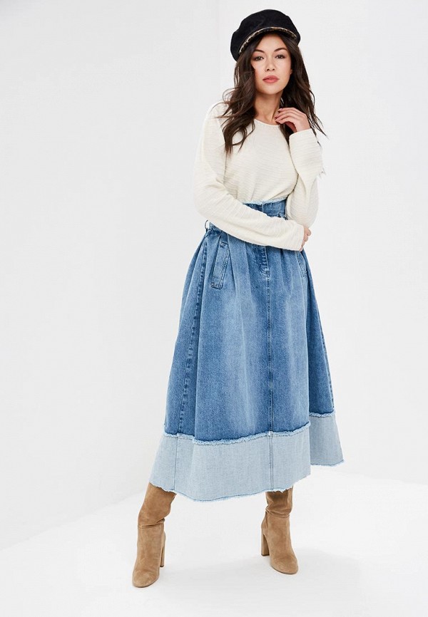 United Colors of Benetton Юбка джинсовая - фото 2