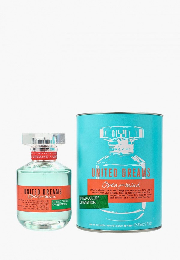 United Colors of Benetton Туалетная вода - United Dreams Open Your Mind 80 мл - фото 1