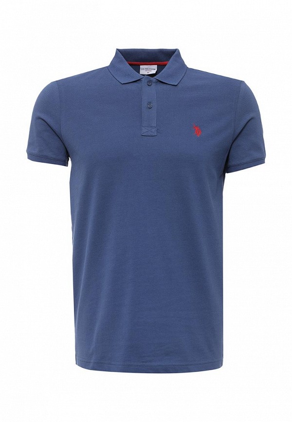 Поло U.S. Polo Assn., цвет: синий, US799EMTDD51 — купить в интернет ...