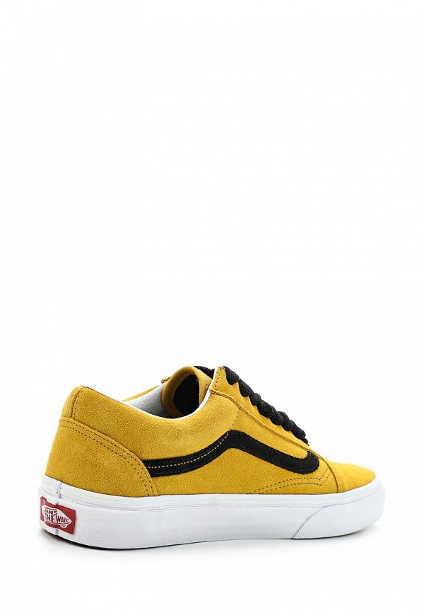 Vans old skool yellow black sale