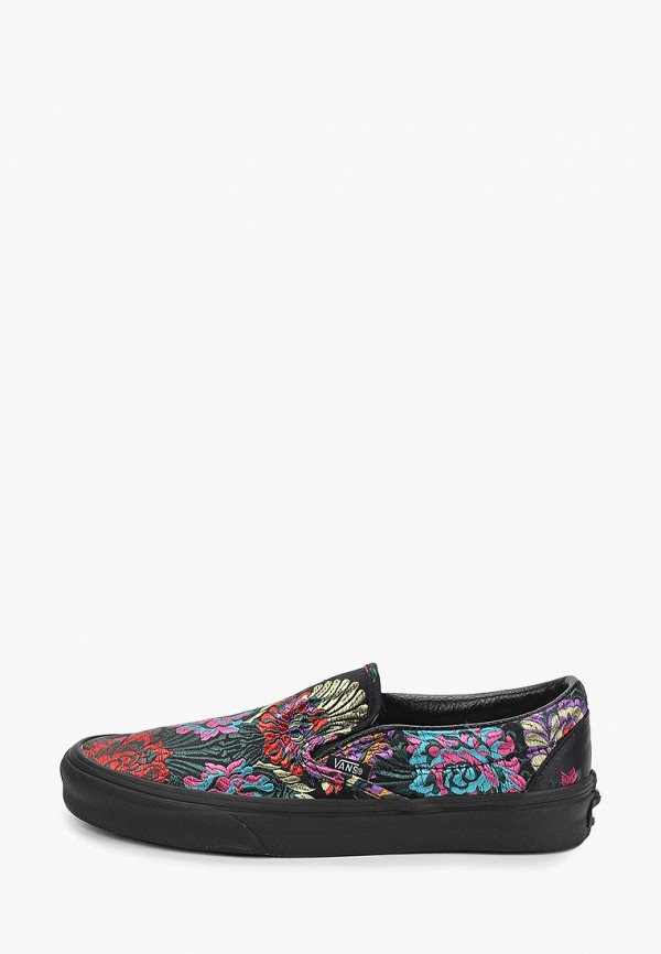 Слипоны Vans UA CLASSIC SLIP-ON (FESTIVAL SA, цвет: черный ...