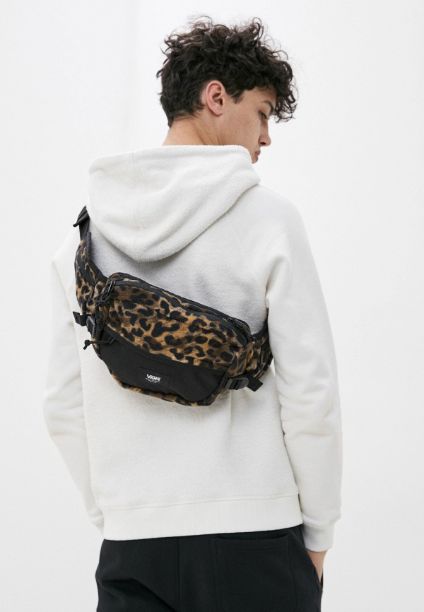 Vans Сумка поясная - MN SURVEY CROSS BODY LEOPARD PRINT - фото 5