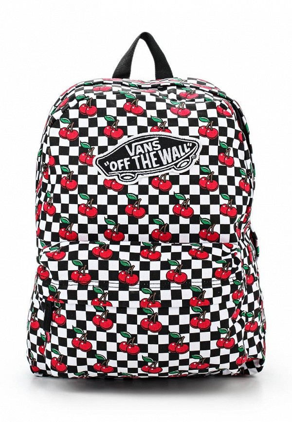 cherry backpack vans