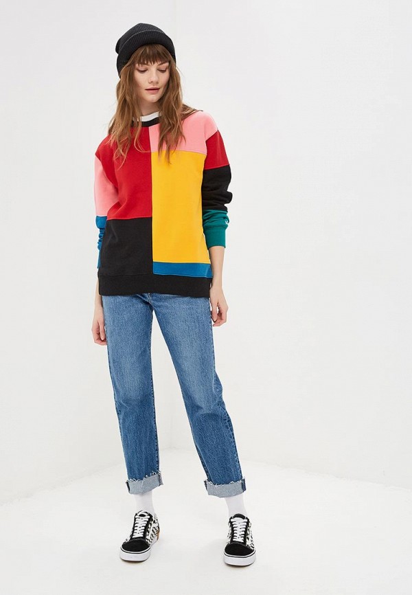 vans patchy crew sweatshirt