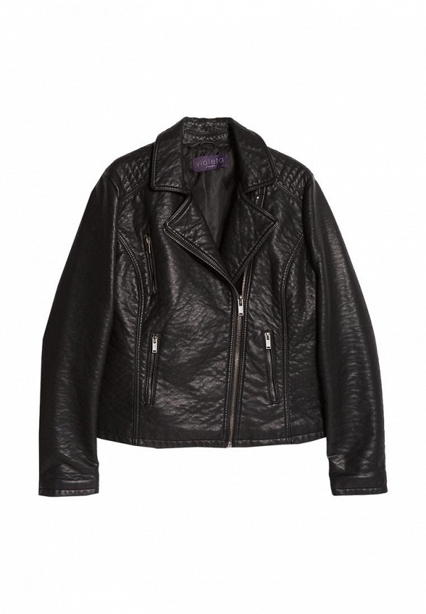 Violeta by Mango Куртка кожаная - - BARROW3 - фото 1