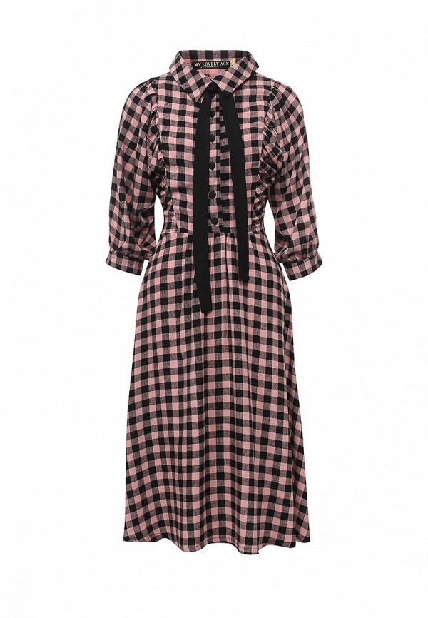 Платье Vika Smolyanitskaya, цвет: розовый, VI043EWTLS31 — купить в ...