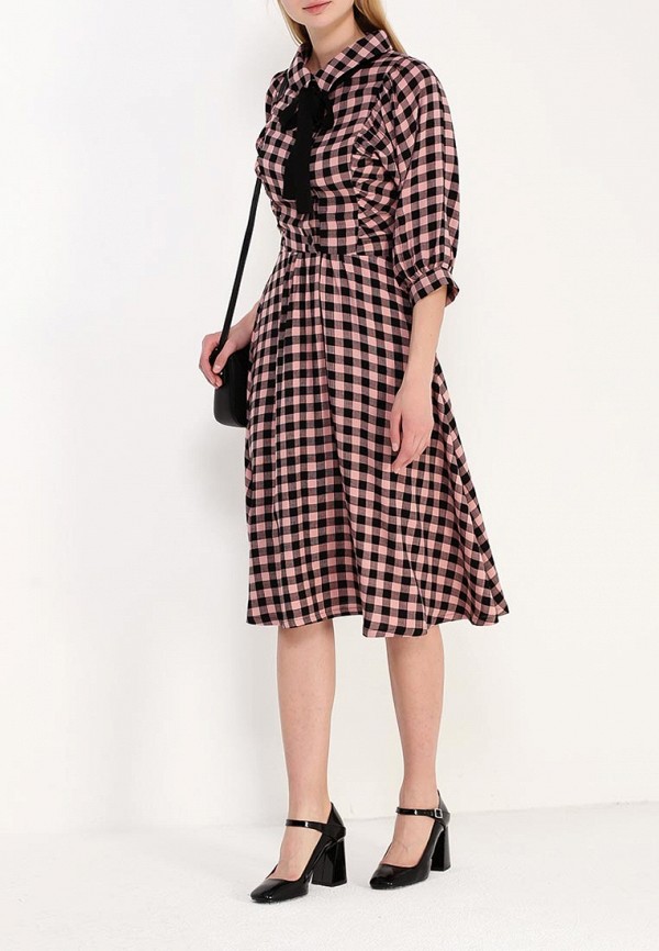 Платье Vika Smolyanitskaya, цвет: розовый, VI043EWTLS31 — купить в ...